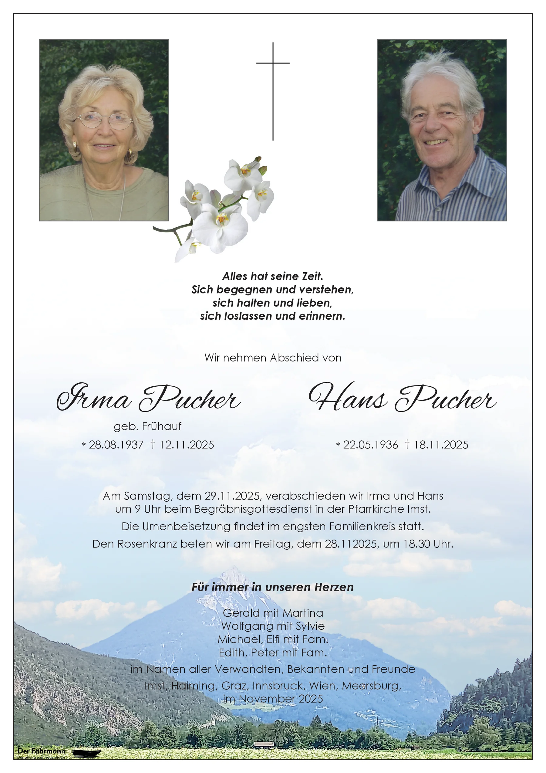 Parte Irma und Hans Pucher