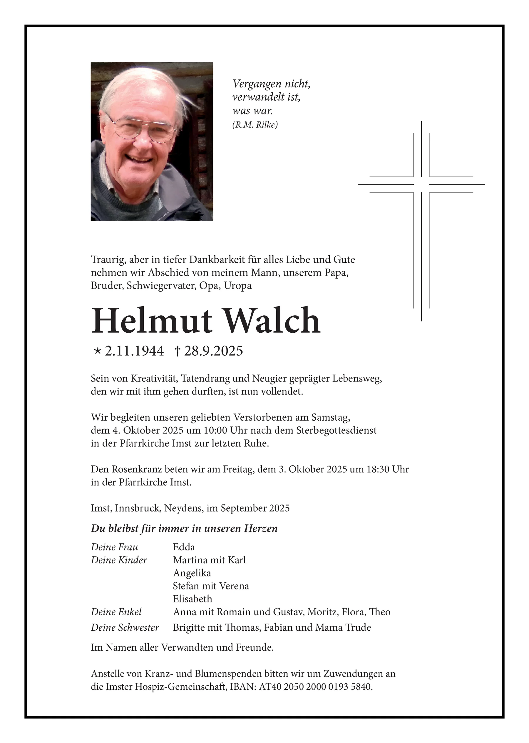 Parte Helmut Walch