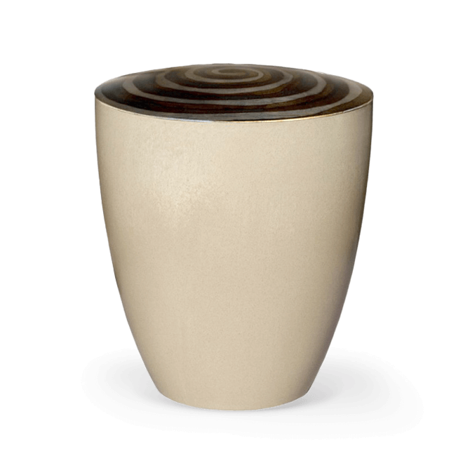 Naturstoffurne Lebensspirale