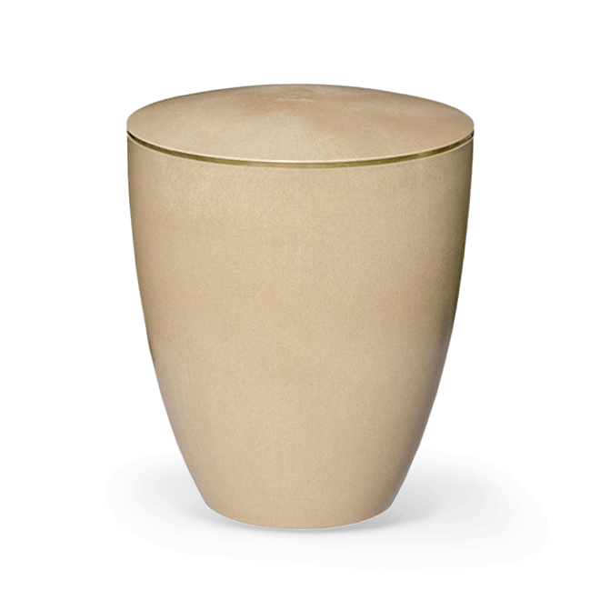 Naturstoffurne Haselnuß