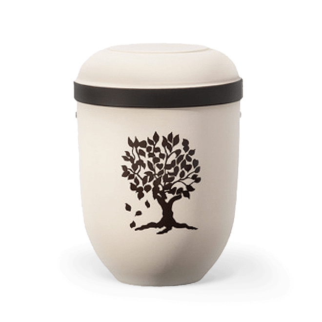 Naturstoffurne Lebensbaum