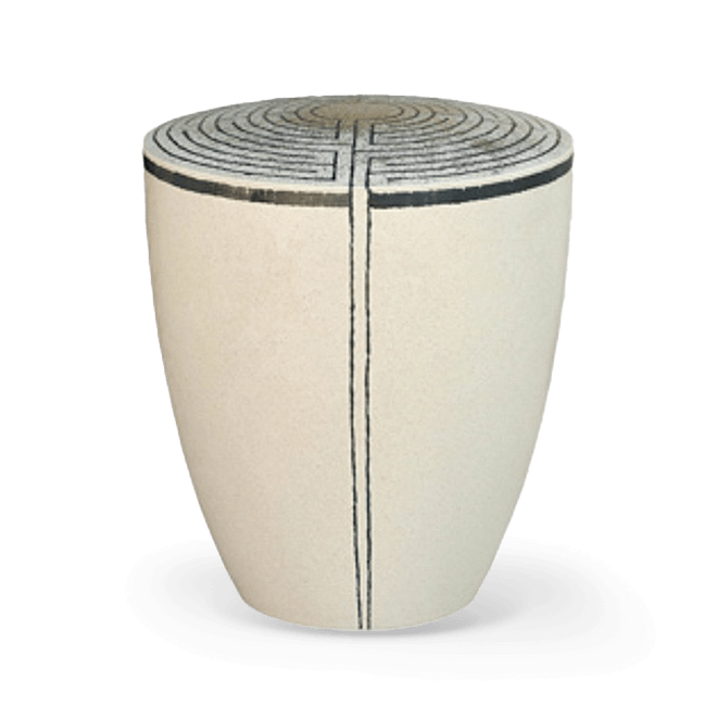 Naturstoffurne Labyrinth